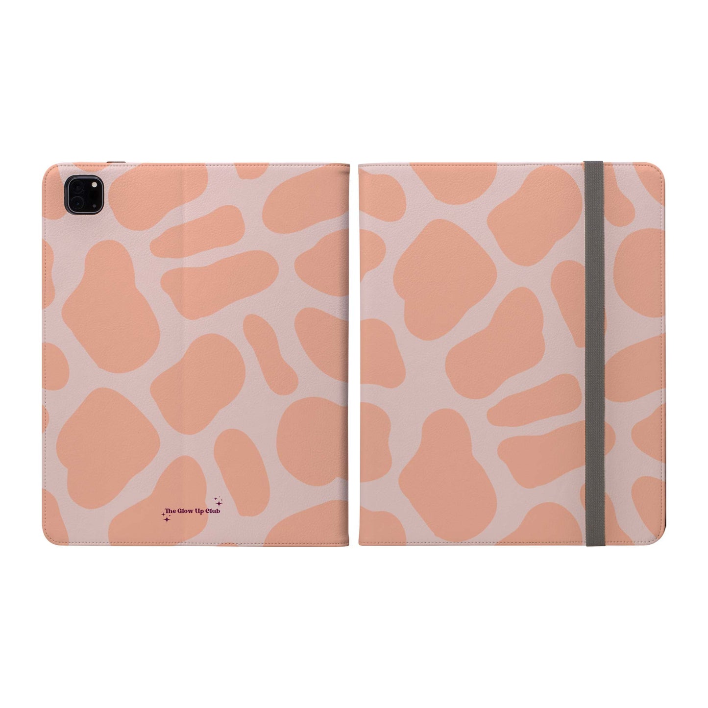 Orange and pink giraffe - iPad Case