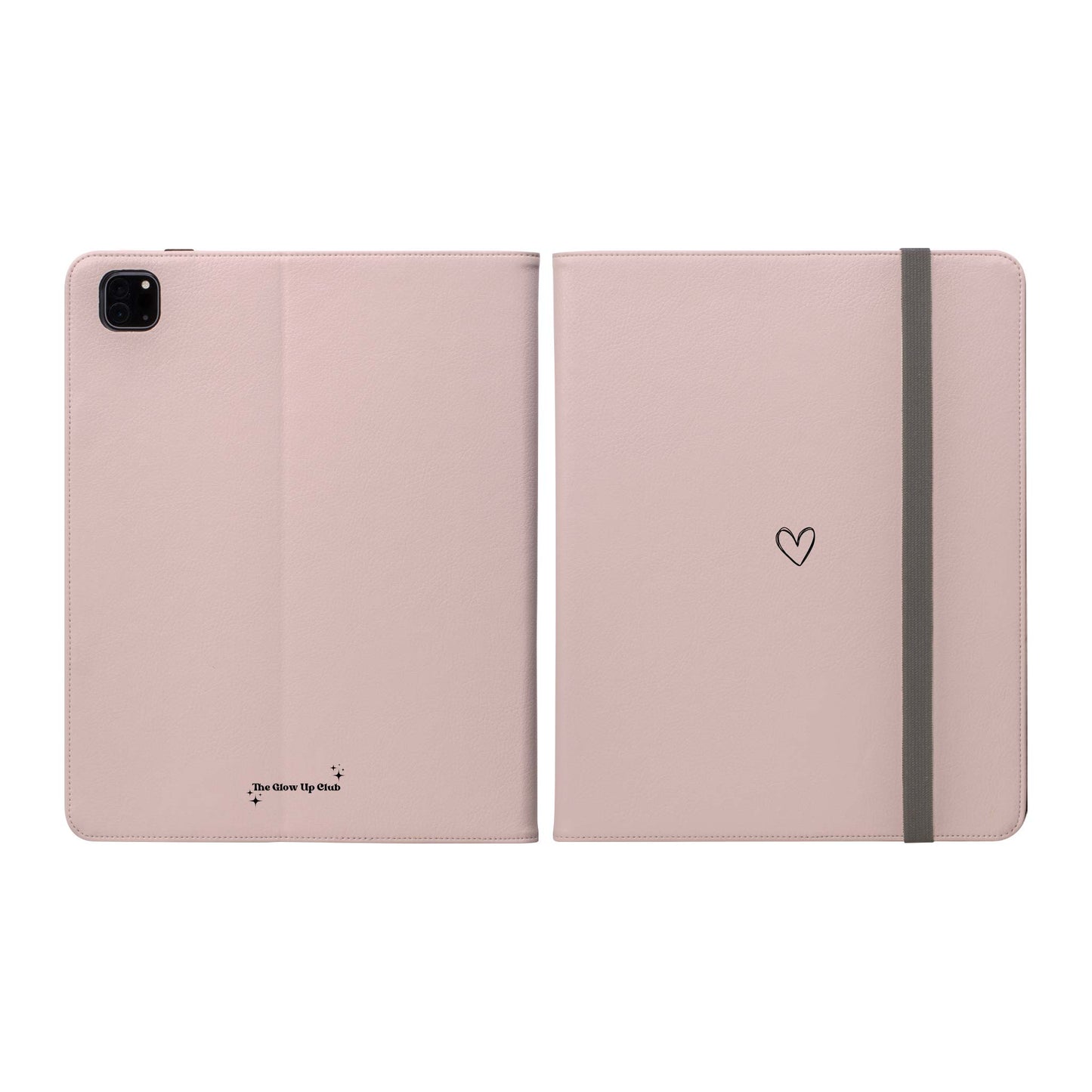 Minimalistic heart pink - iPad Case