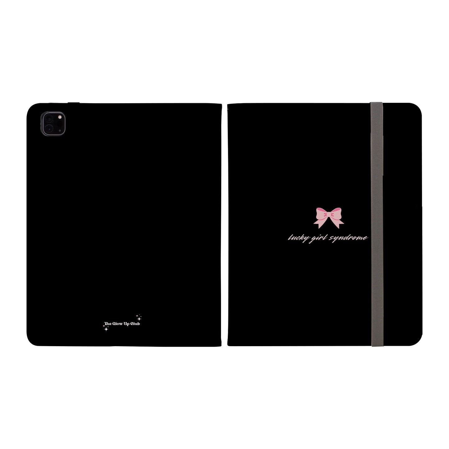 Lucky girl syndrome black - iPad Case
