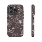 Realistic flowers grey - tough case