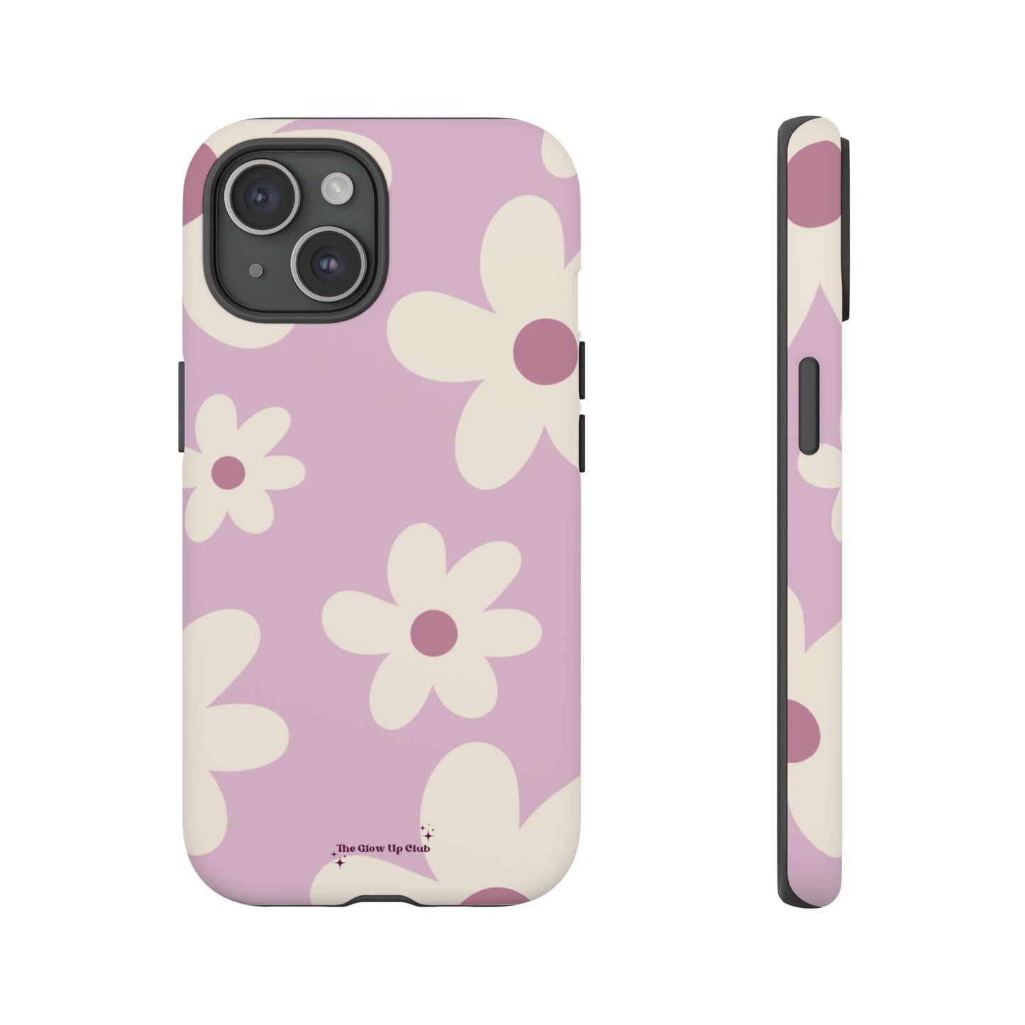 Floral pattern purple - tough case