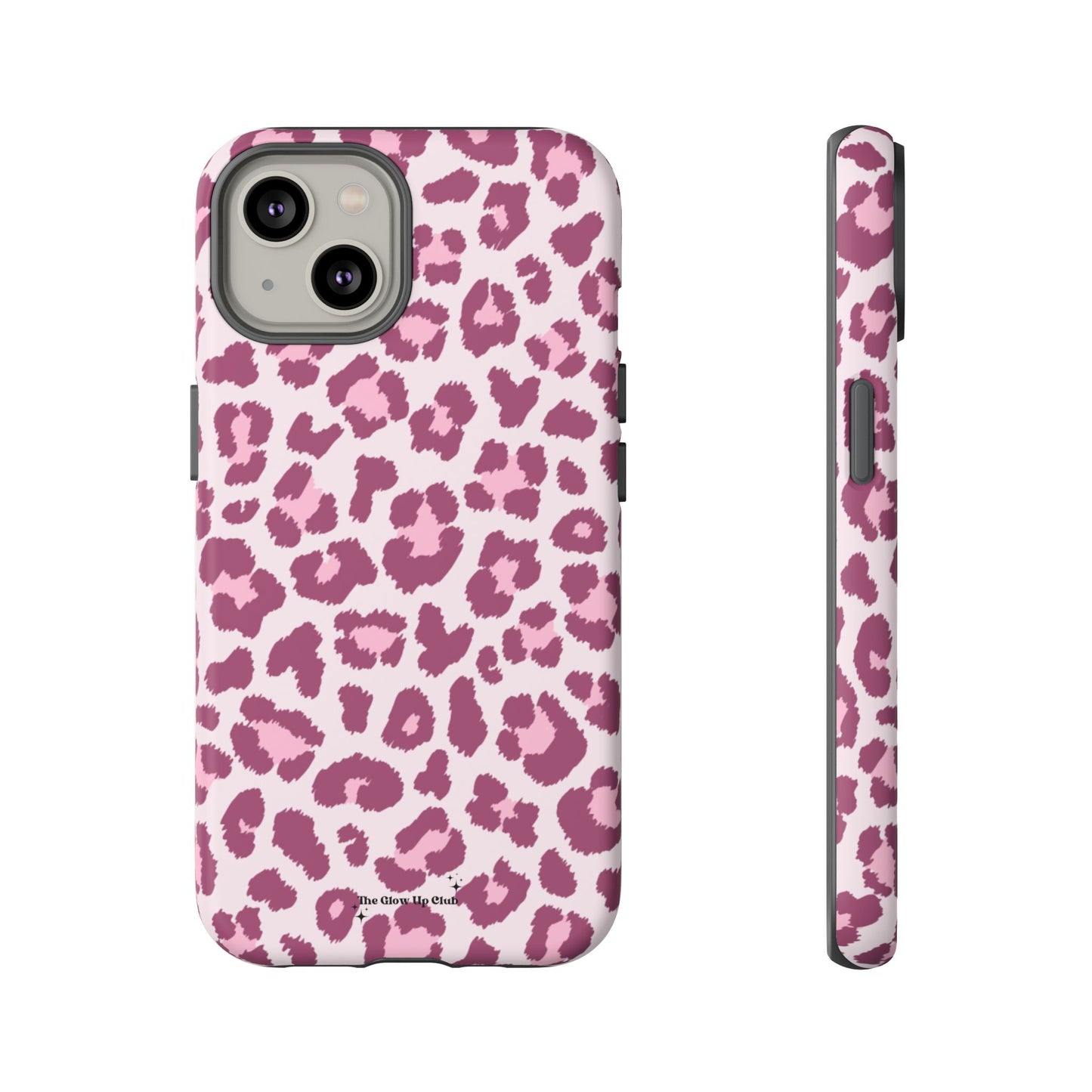 Leopard print double pink - tough case