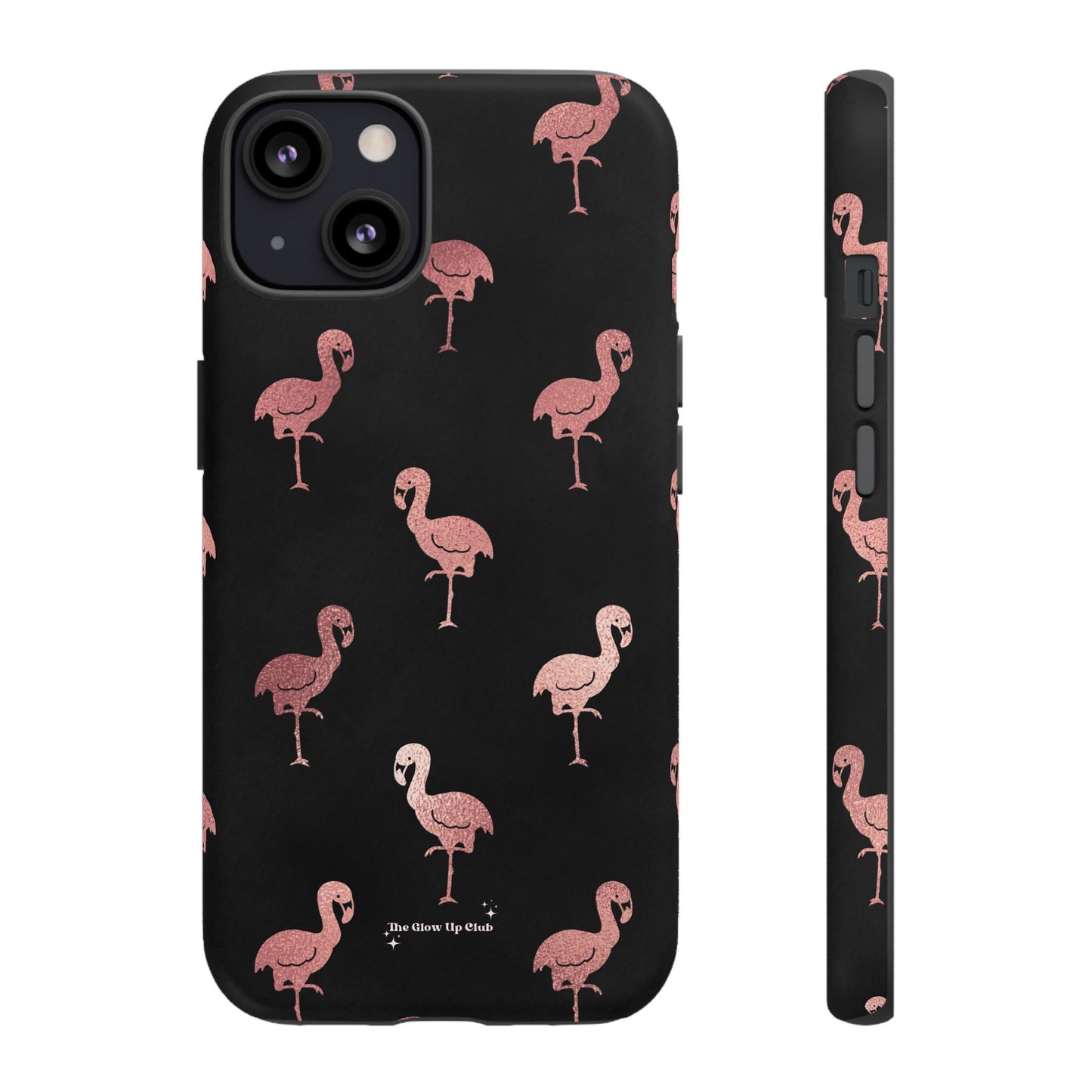 Rose gold flamingos - tough case