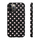 Black and pink dots - tough case