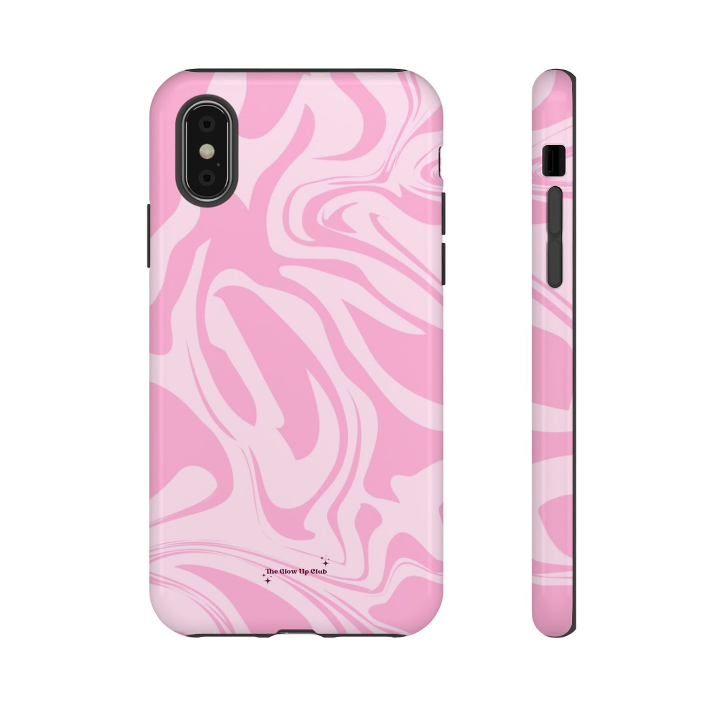 Pink abstract pattern - tough case