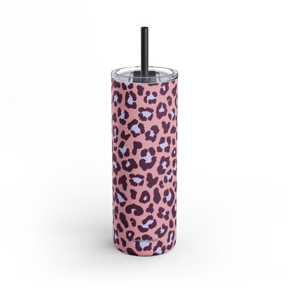 Leopard print purple Tumbler, 20oz