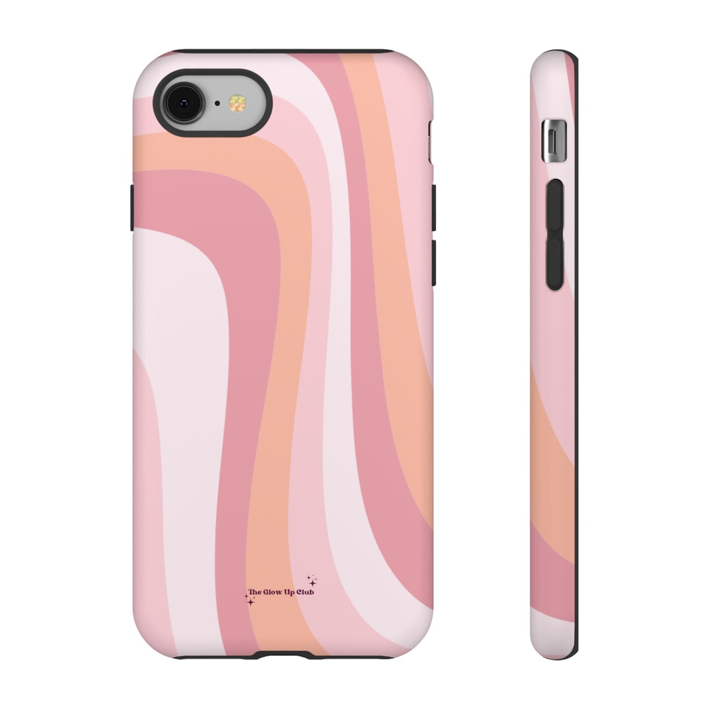 Pink and orange waves - tough case