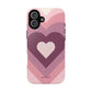 Heart layers pink - tough case