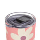 Dark pink floral pattern Tumbler, 20oz