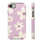 Floral pattern purple - tough case