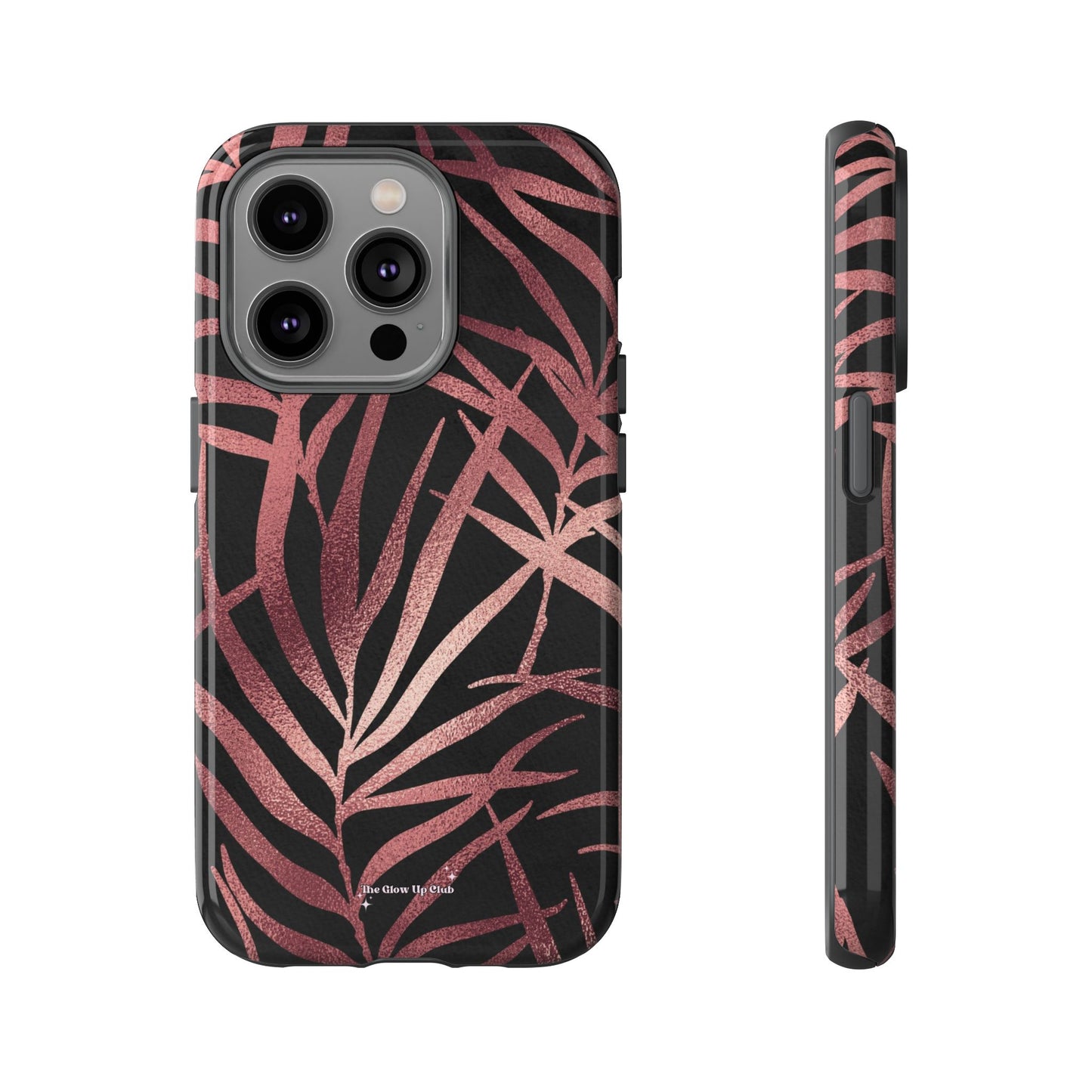 Rose gold leaves - tough case