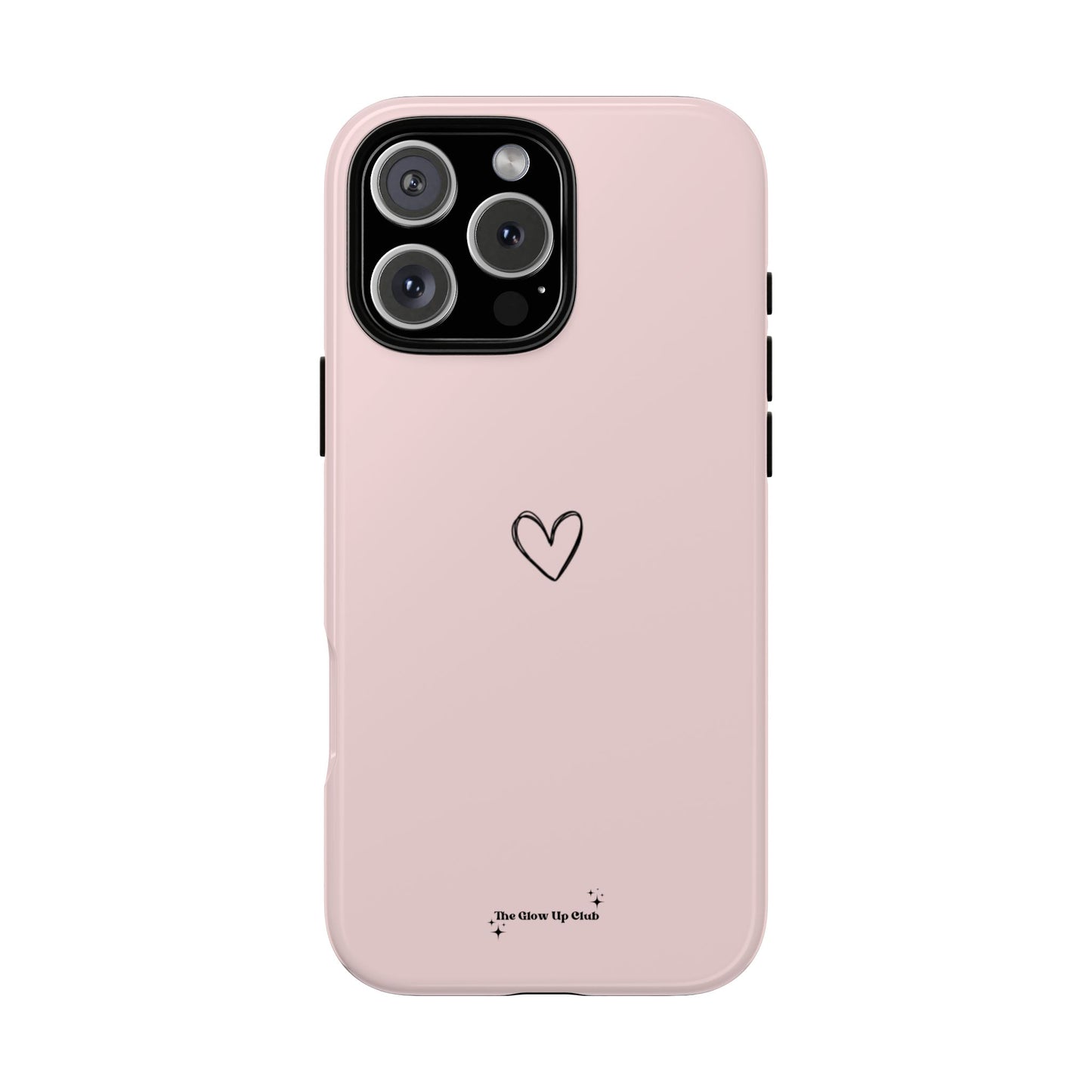 Minimalistic heart pink - tough case