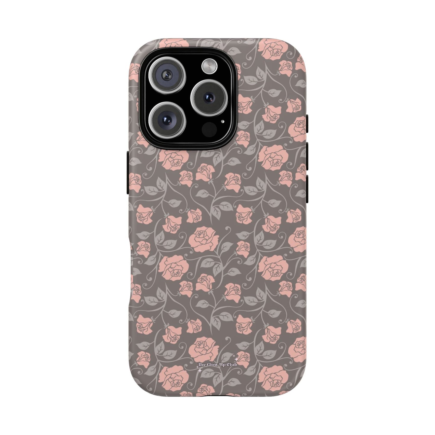 Small roses brown - tough case