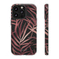 Rose gold leaves - tough case