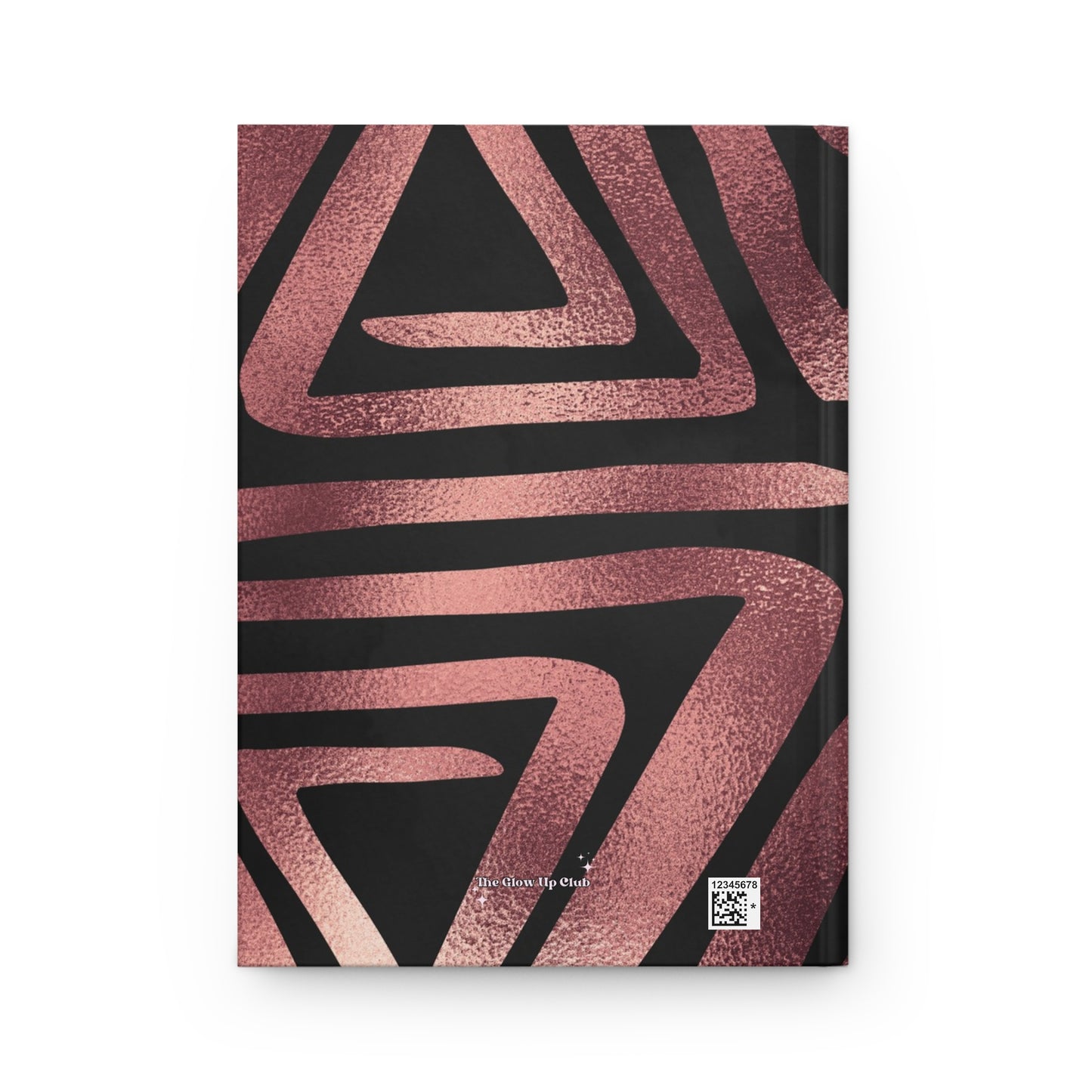 Rose gold triangles Journal