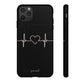 Heart line black - tough case