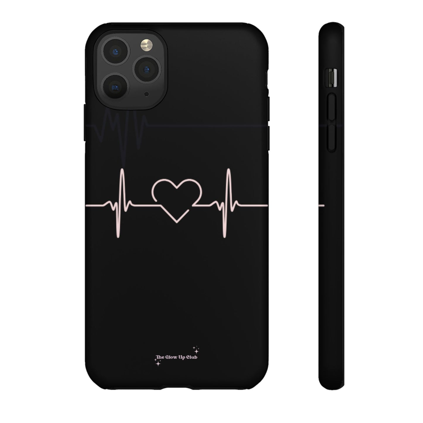 Heart line black - tough case