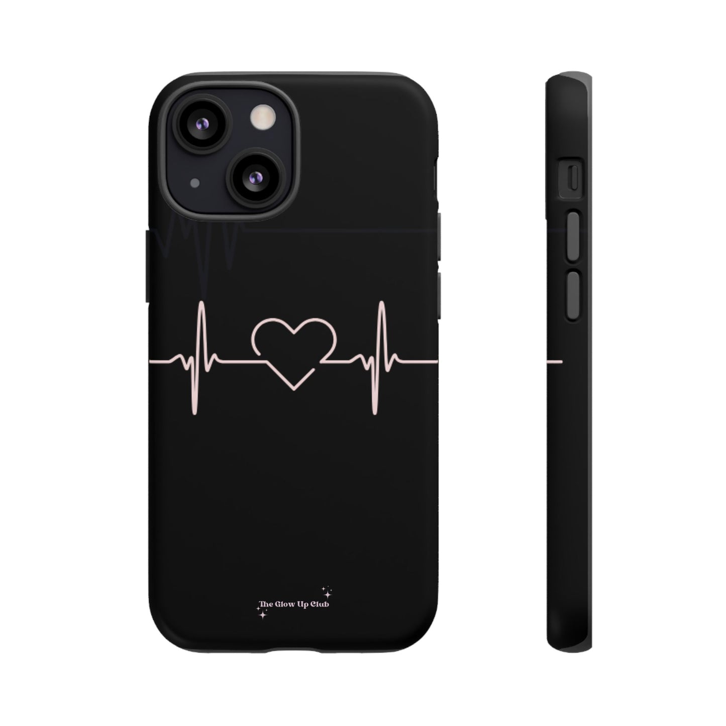 Heart line black - tough case