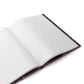 Realistic flowers burgundy Journal