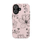 Realistic flowers pink - tough case