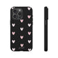 Black heart pattern - tough case