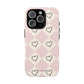 Pink heart checkers - tough case