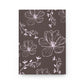 Realistic flowers grey Journal