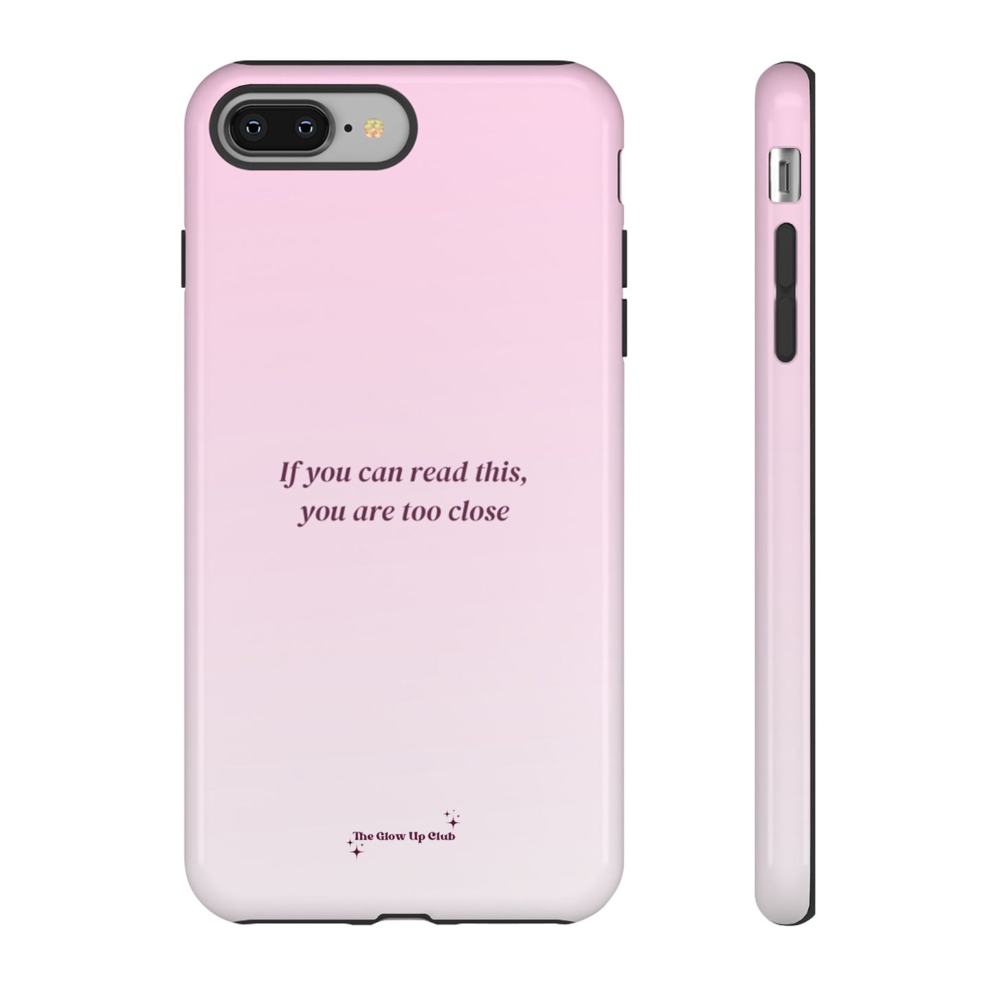 If you can read this pink - tough case