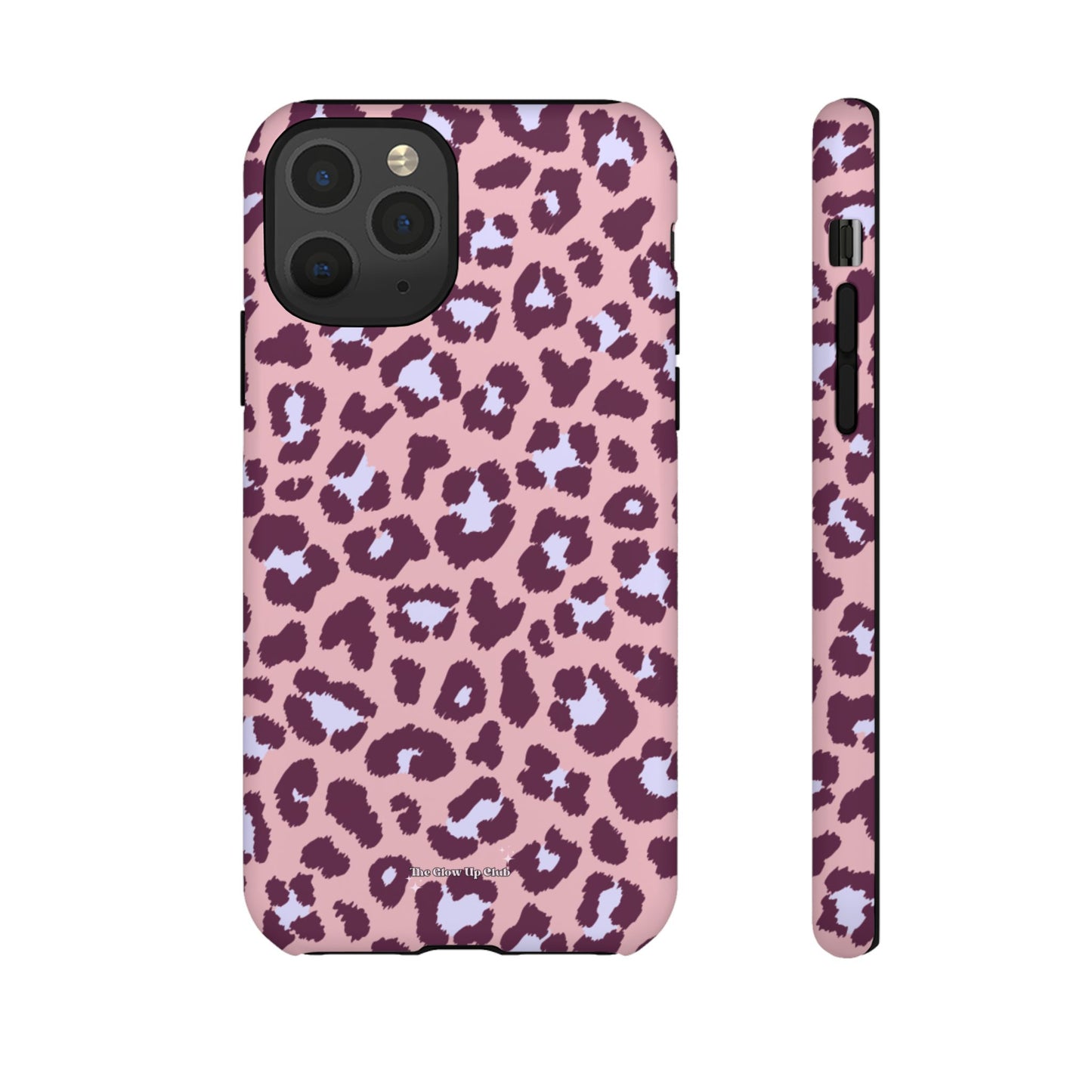 Leopard print pink purple - tough case