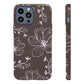 Realistic flowers grey - tough case