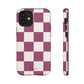 Burgundy checkers - tough case