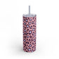 Leopard print purple Tumbler, 20oz