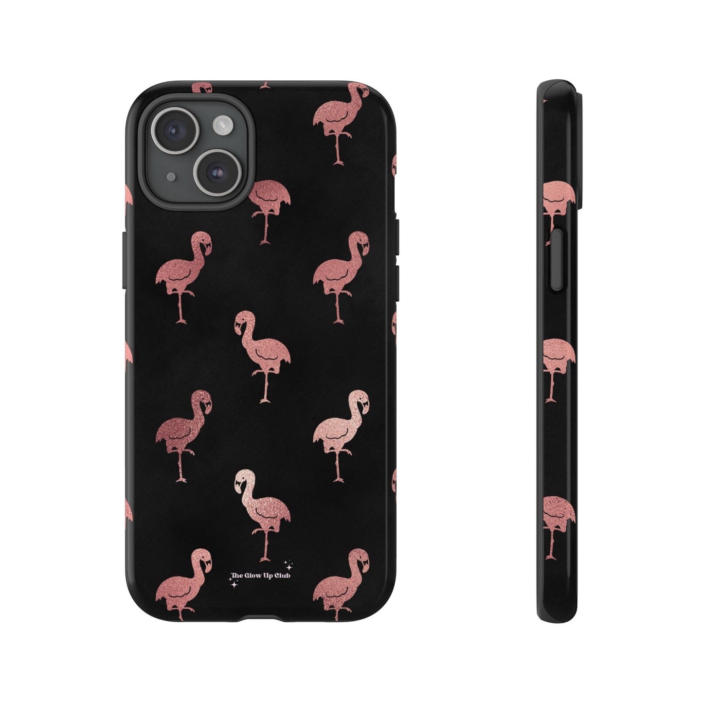 Rose gold flamingos - tough case