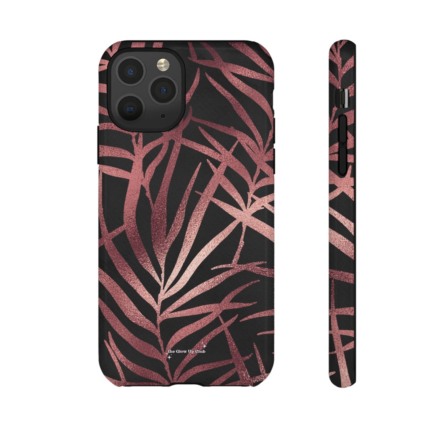 Rose gold leaves - tough case