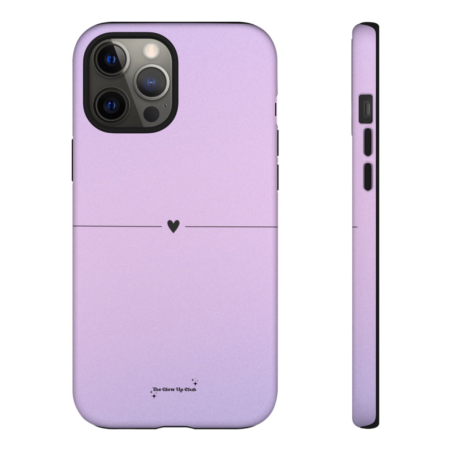 Pastel purple heart - tough case