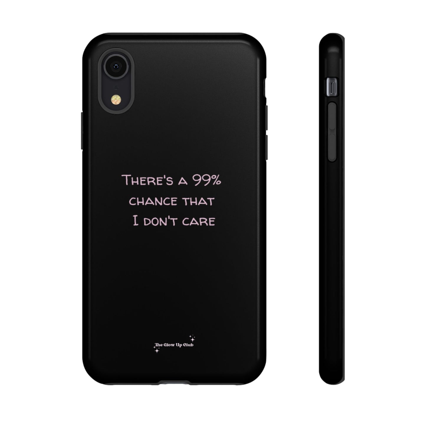 There's a 99% chance black - tough case