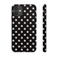 Black and pink dots - tough case