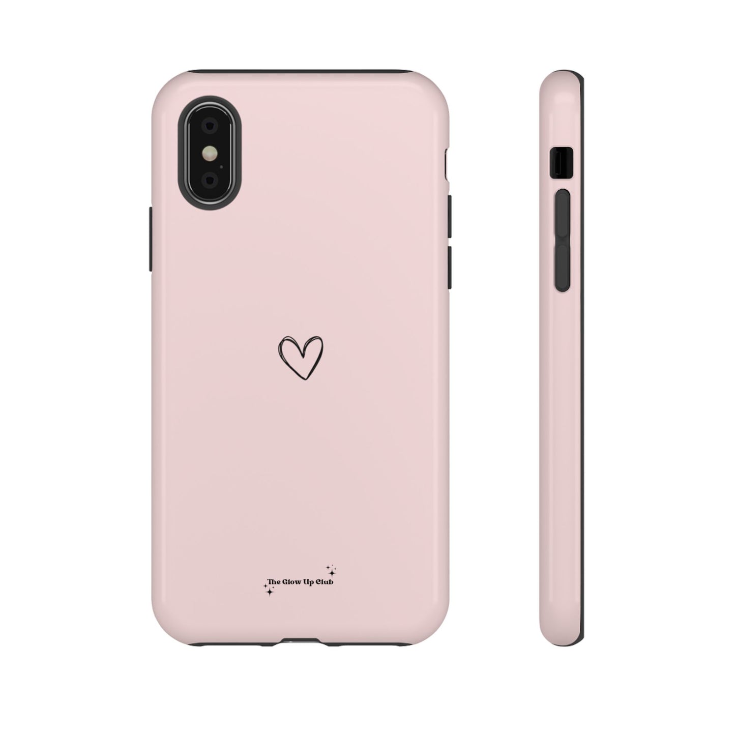 Minimalistic heart pink - tough case