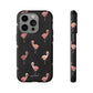 Rose gold flamingos - tough case