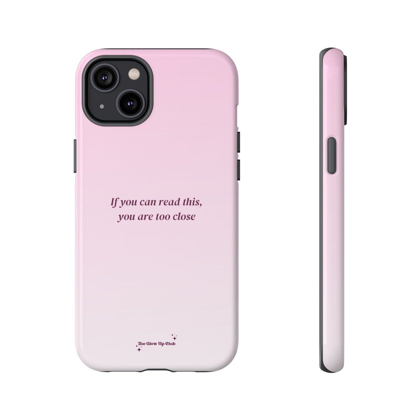 If you can read this pink - tough case