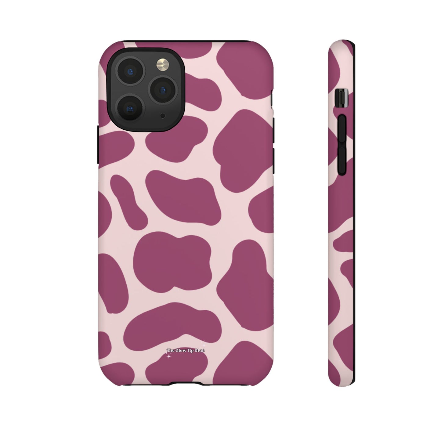 Burgundy giraffe - tough case