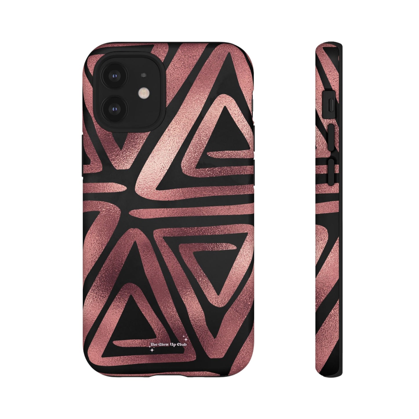 Rose gold triangles - tough case