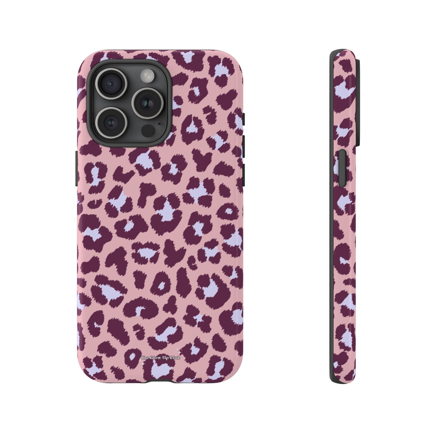 Leopard print pink purple - tough case