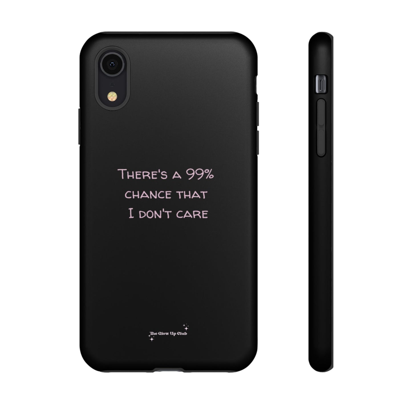 There's a 99% chance black - tough case