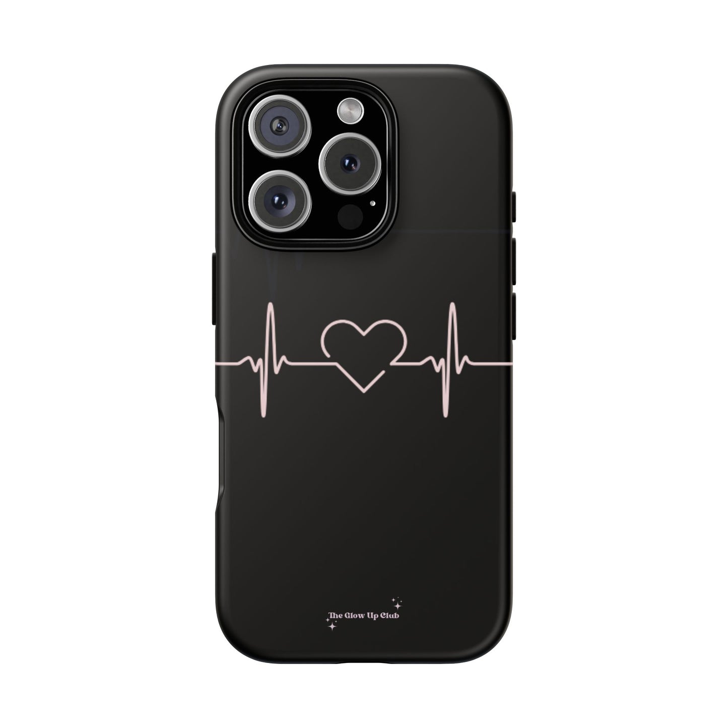 Heart line black - tough case