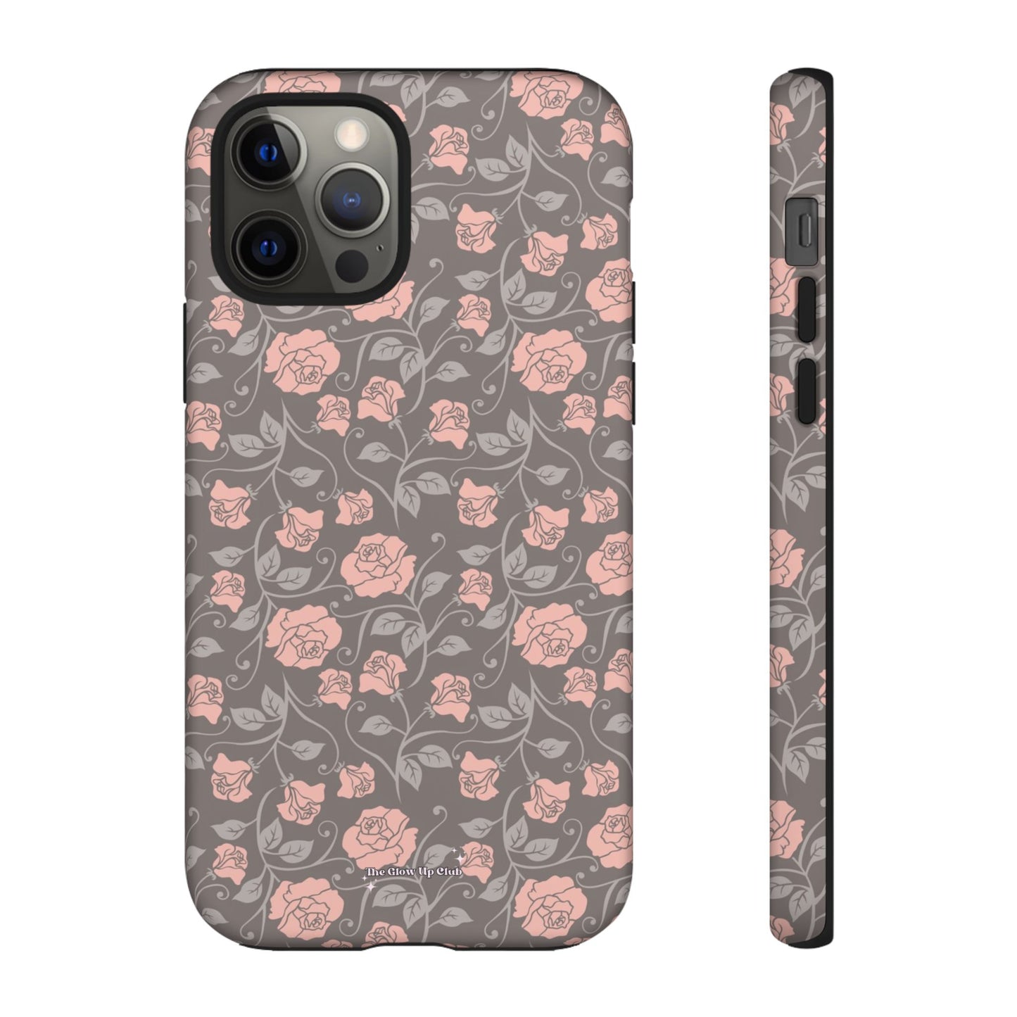 Small roses brown - tough case