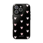 Black heart pattern - tough case