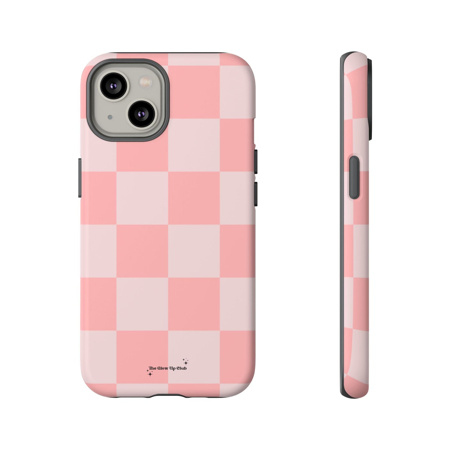 Pink orange checkers - tough case