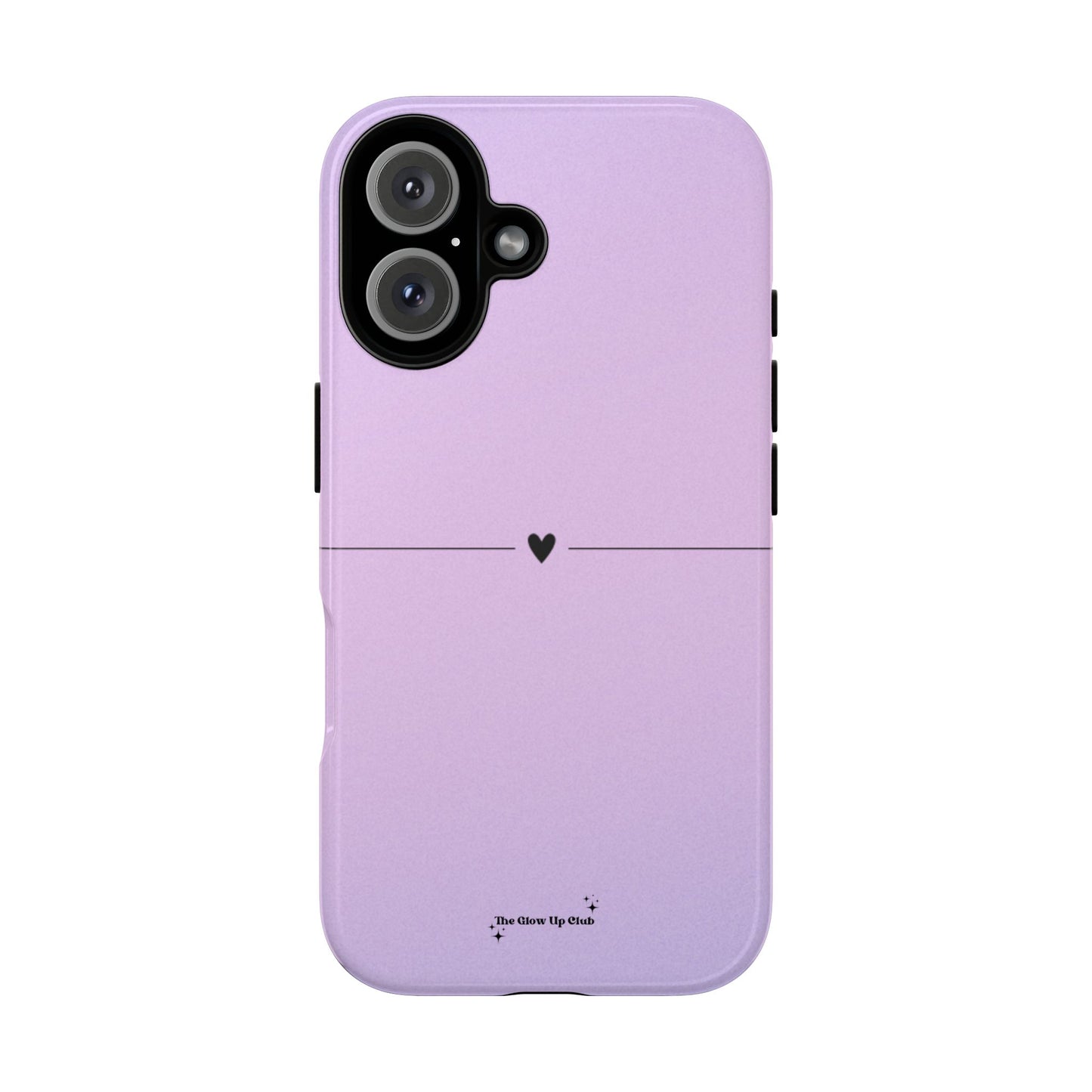 Pastel purple heart - tough case