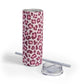 Leopard print double pink Tumbler, 20oz